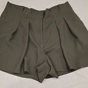 💜Express Women's Charcoal High Waist Shorts